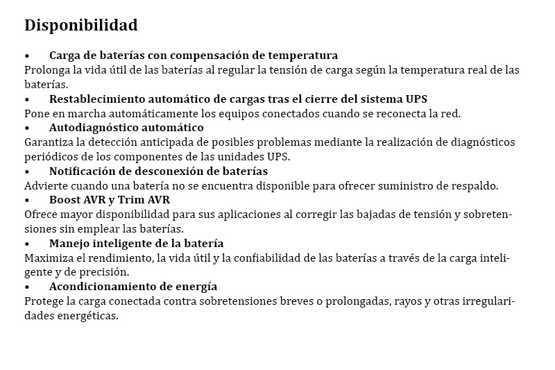 no disponible