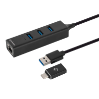 Convertidor Manhattan 151450 HDMI A VGA Con Audio Guatemala Intelaf